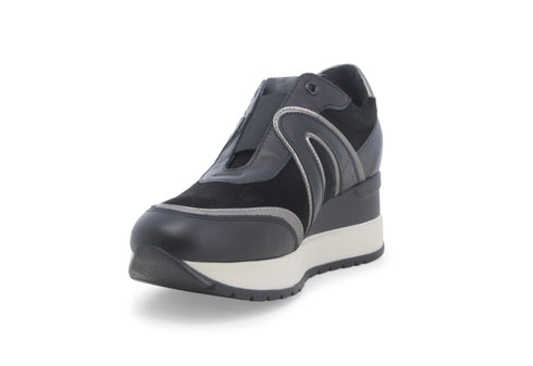 Melluso Donna Scarpe basse Pelle R25551-228006 Nero